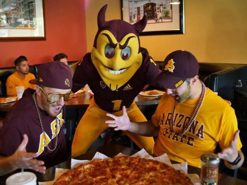 Pigskin and Pizza Venezia's New York Style Pizza in Tempe, Arizona